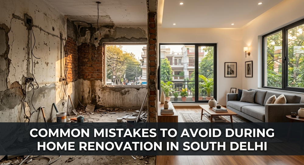 home renovation mistakes in South Delhi